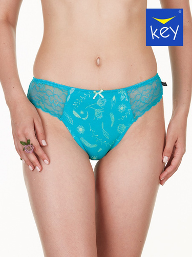 Figi damskie LPC 533  2-pak Key żółty fioletowy