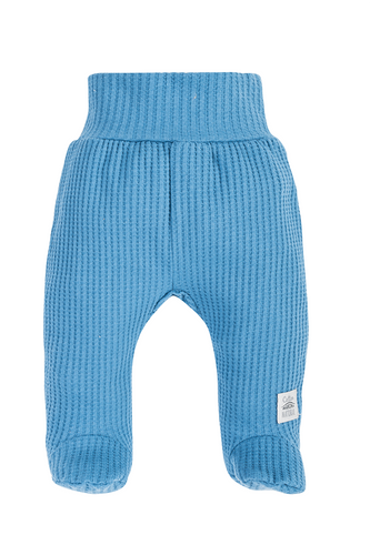 Półśpioch niemowlęcy "Natural Waffel" Makoma denim