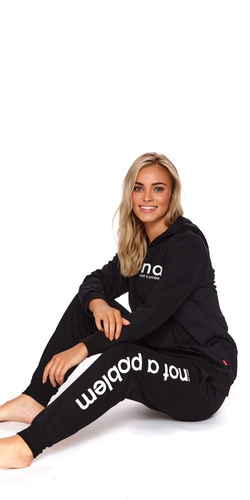 SPO.4133 Spodnie dresowe Doctor Nap - black