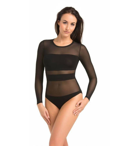 Body damskie Stripy Teyli -czarny
