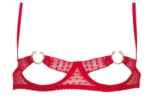 Komplet damski Afrodita Anais - czerwony