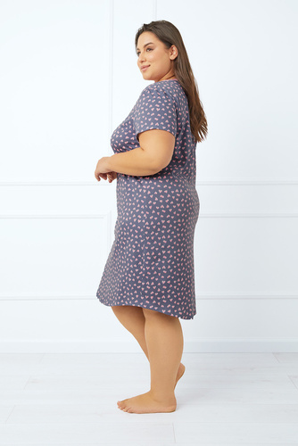 Koszula do karmienia z krótkim rękawem Tiana Italian Fashion - druk