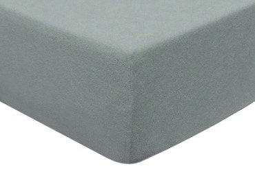 Prześcieradło frotte z gumką 024 Darymex popielaty