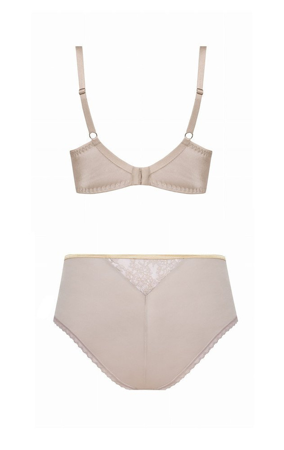 Biustonosz soft Galina Nipplex -mokka