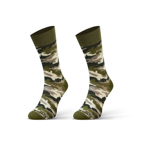 Moro Skarpety długie finest cotton dwie różne Sesto Senso khaki