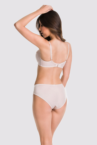 Figi damskie 01104 Sempre Side Mediolano beżowy 