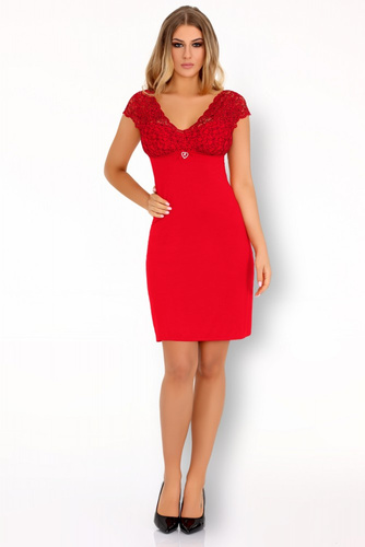 Komplet, koszulka + stingi Crossina LC 90465 LivCo Corsetti Fashion