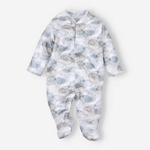 Pajacyk z bawełny organicznej Butterflies Nini druk