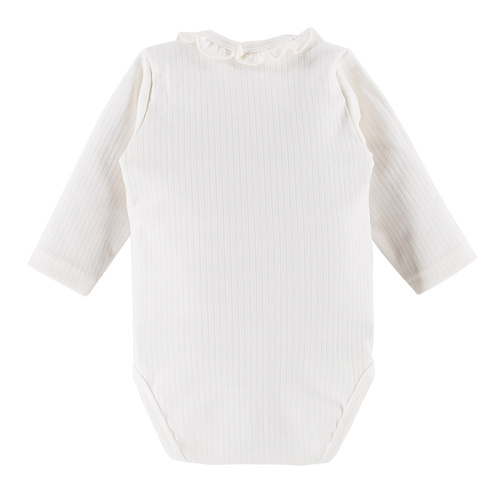 Body dziewczęce z długim rękawem Ceremony Eevi- ecru