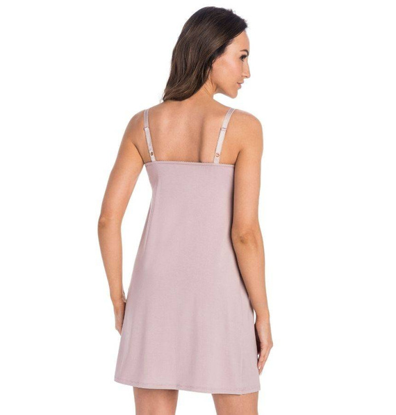 Koszula nocna do karmienia Nanni Teyli - kakao