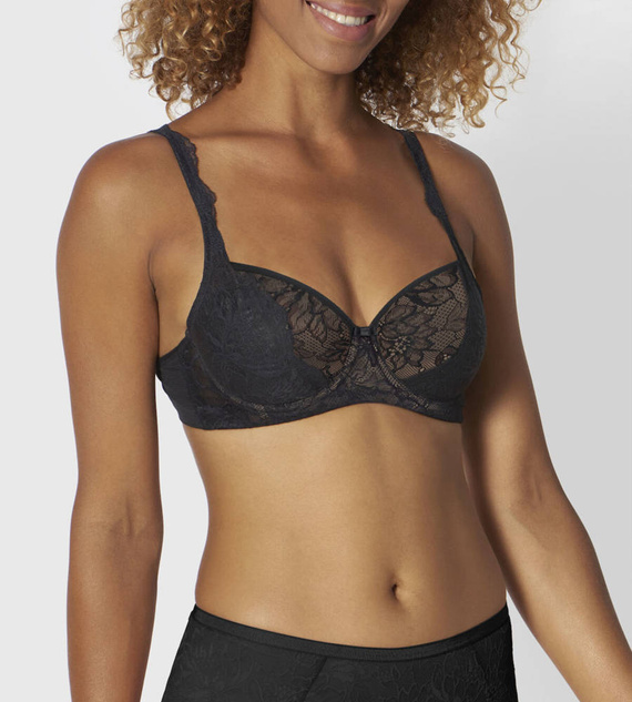 Biustonosz usztywniany Amourette Charm WHP02 Triumph- black