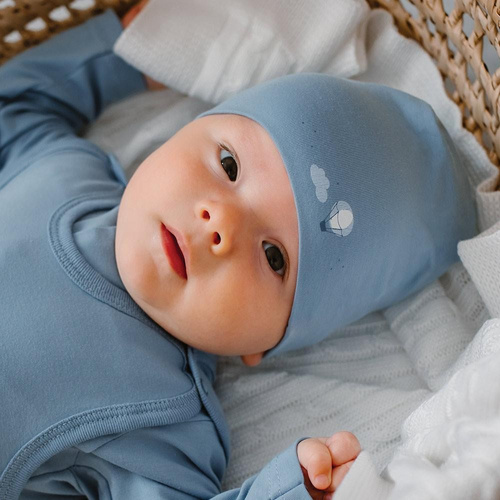 Czapka niemowlęca Petite Eevi - balony sito