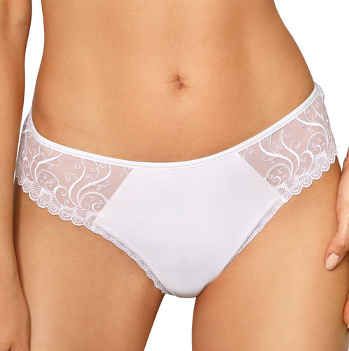 Figi Damskie Anuk Róża - ecru 