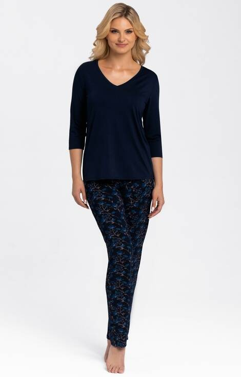 Piżama Damska Aretha Babella- granat