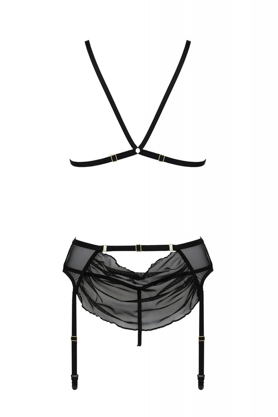 Komplet Deliena Set Passion czarny