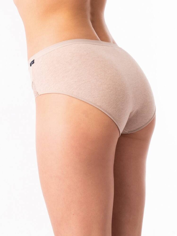 Figi damskie LPC 200 2-pak Key beżowy brązowy