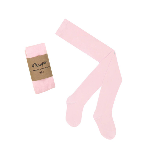 Rajstopy bambusowe 141601 Nicol - różowy