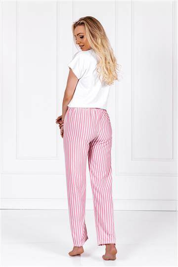 Piżama damska Jennifer Momenti Per Me white-pink