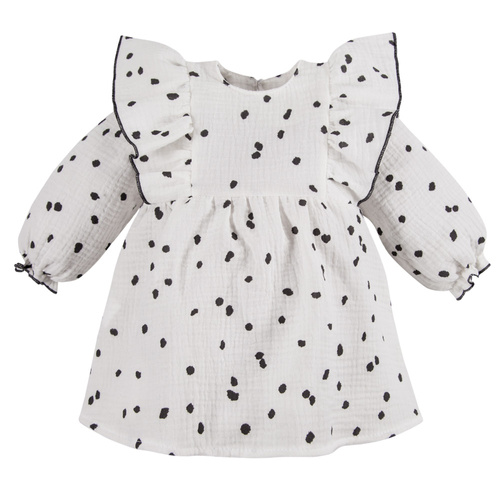 Sukienka muślinowa Dogs & Spots Eevi - off white