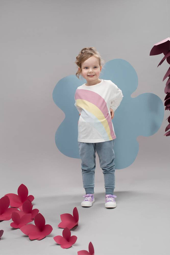 Spodnie niemowlęce Romantic Pinokio - niebieski