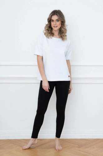 Bluzka z krótkim rękawem Alta Italian Fashion - biały