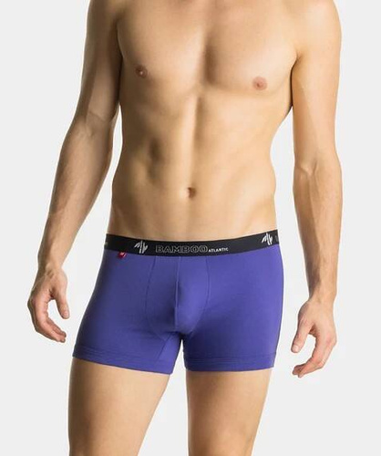 Bokserki męskie 2MH-1187 A'3 Atlantic - granat-fiolet