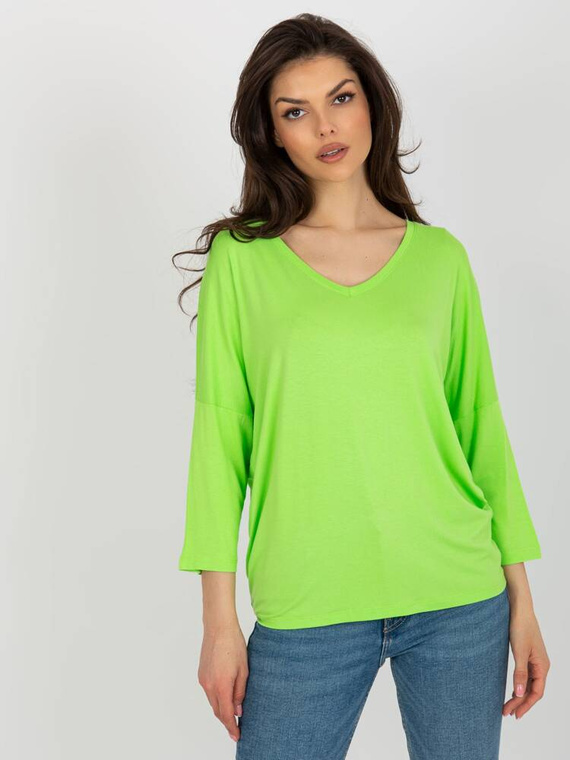 Bluzka damska RV-BZ-7663.05 Paris limonkowy