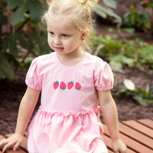 Bluzka dziewczęca Strawberry & Love Eevi