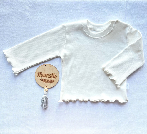 Bluzka dziewczęca BI002 Mamatti - biały