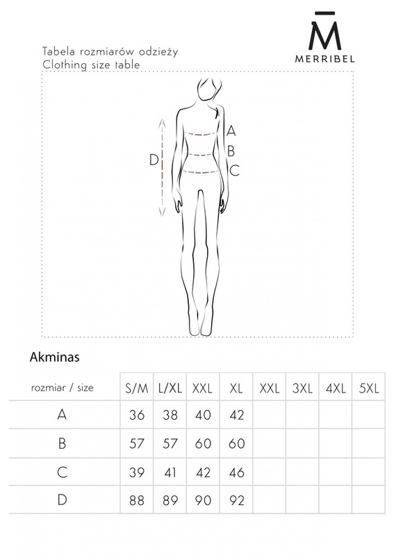 Sukienka na ramiączkach Akminas 85552 Merribel white