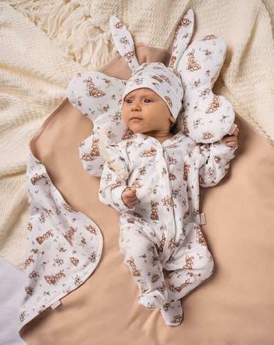 Pajacyk niemowlęcy z nadrukiem 196031 Bunia Nicol