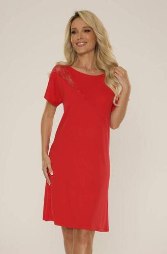 Koszula nocna 737 Velar Forex - czerwony