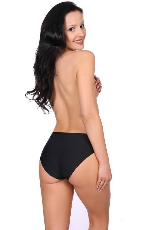 Figi damskie Federica Funny Day - czarny