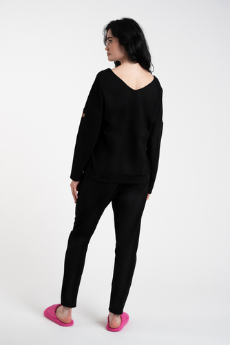 Komplet Damski Karina Italian Fashion - czarny