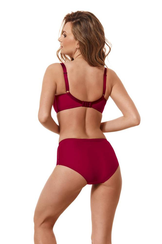 Biustonosz półusztywniany 0099 Kostar- bordowy