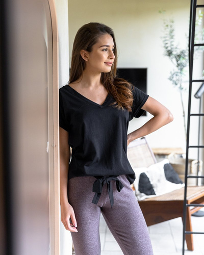 Sensis Piżama damska Sophie Brown - czarny