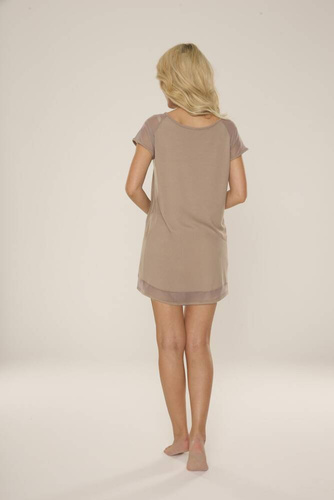 Koszula nocna 767 Carmel De Lafense- jasna mocca