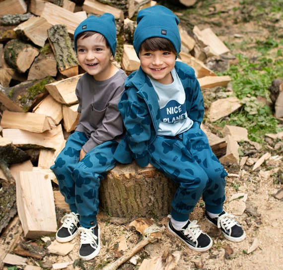 Bluzka dla chłopca Teo Pinokio - grafit