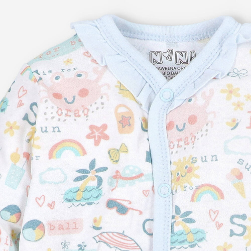 Pajacyk bawełniany Sunny Nini druk 