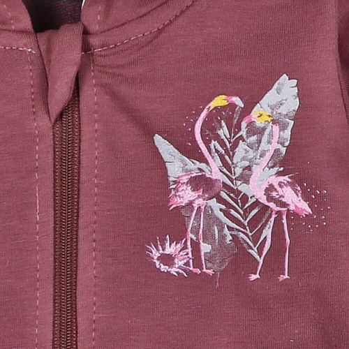 Bluza dresowa Flamings Nini bordowy