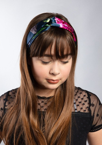 Opaska Flowers DKaren 04 ecru