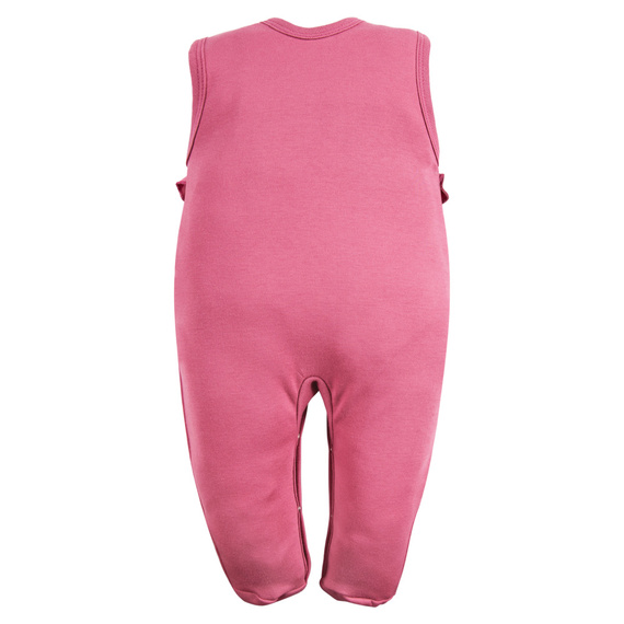 Śpiochy niemowlęce Dogs & Spots Eevi- jagodowa