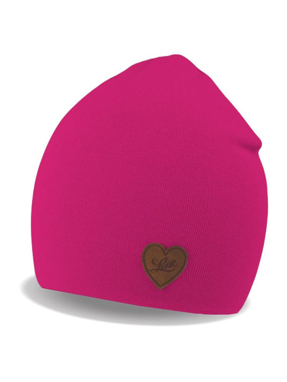 Czapka CP003 Girl Noviti - 04 różowy ciemny 