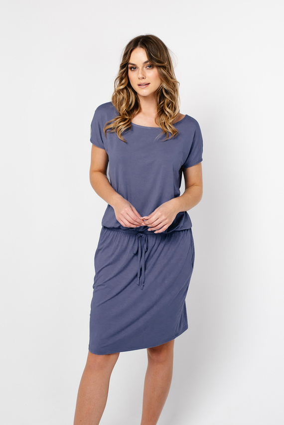 Sukienka damska Paramo Italian Fashion - niebieski