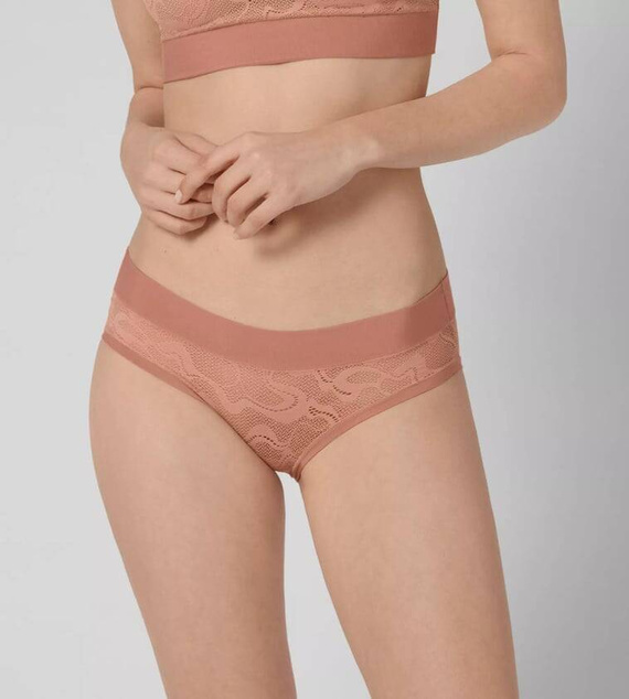 Figi damskie Allround Lace Hipster Sloggi Go indian summer