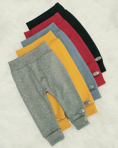 Spodnie niemowlęce "Julek" Bambarillo granatowy 