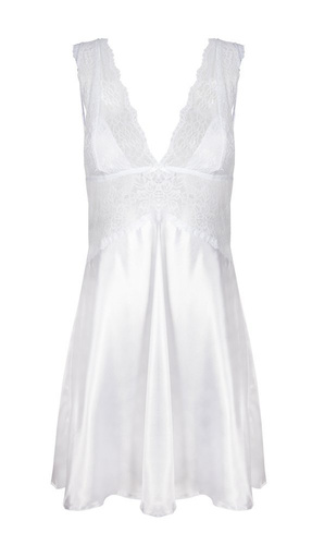 Erica Halka satynowa koszulka damska DKaren - biała 