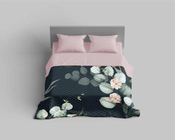 Narzuta dekoracyjna K 31 Serce łowicka Holland 2 Detexpol biały