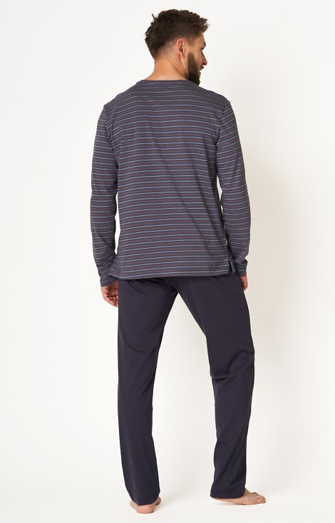 Piżama Męska MNS 304 Key - granat