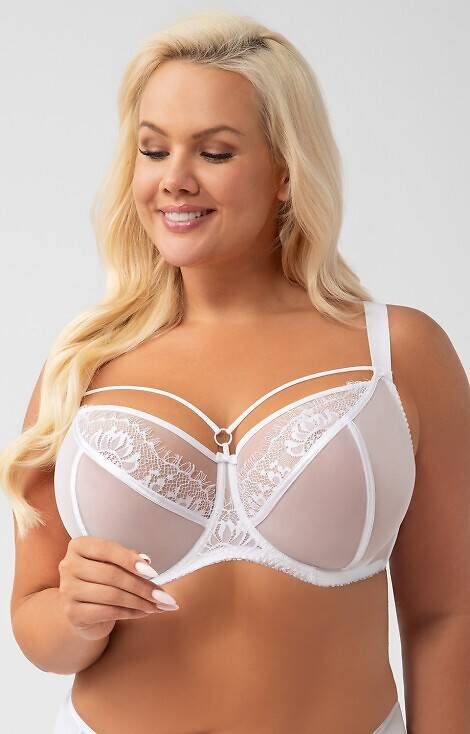 Biustonosz miękki K 496 Paradise Gorsenia - bialy